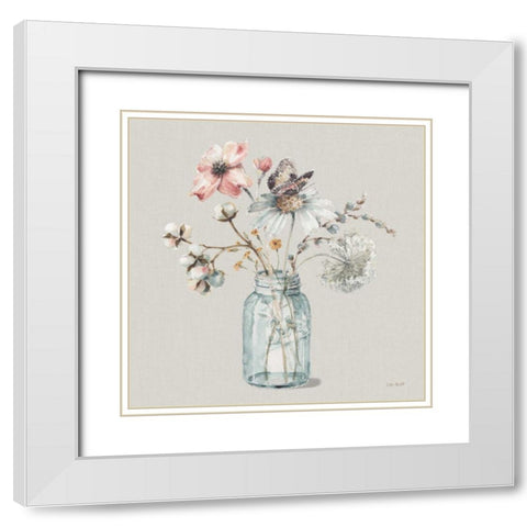 A Country Weekend IX Gray White Modern Wood Framed Art Print with Double Matting by Audit, Lisa