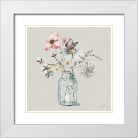 A Country Weekend IX Gray White Modern Wood Framed Art Print with Double Matting by Audit, Lisa