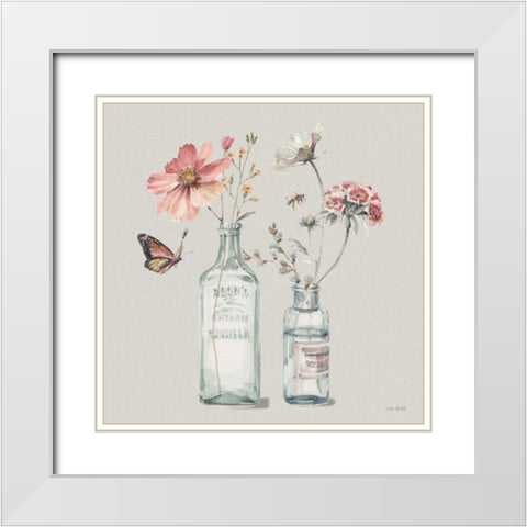 A Country Weekend X Gray White Modern Wood Framed Art Print with Double Matting by Audit, Lisa
