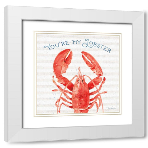 Nautical Life IX White Modern Wood Framed Art Print with Double Matting by Audit, Lisa