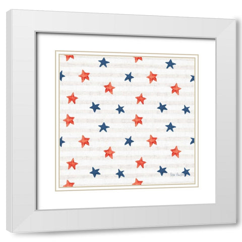 Nautical Life Step 14A White Modern Wood Framed Art Print with Double Matting by Audit, Lisa