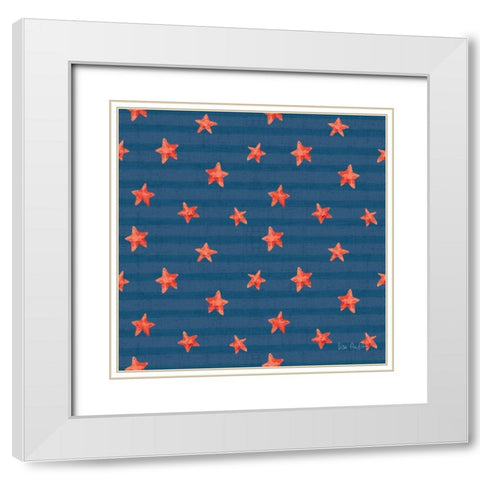 Nautical Life Step 14B White Modern Wood Framed Art Print with Double Matting by Audit, Lisa