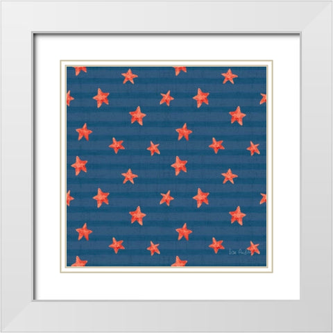 Nautical Life Step 14B White Modern Wood Framed Art Print with Double Matting by Audit, Lisa