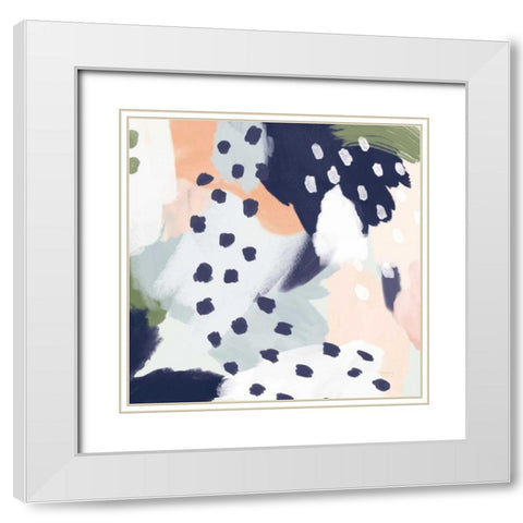 Pastel Life II Crop White Modern Wood Framed Art Print with Double Matting by Urban, Mary
