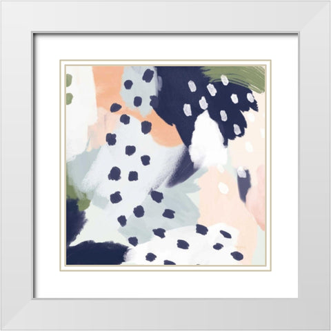 Pastel Life II Crop White Modern Wood Framed Art Print with Double Matting by Urban, Mary