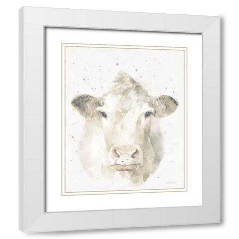 Farm Friends II v2 Neutral White Modern Wood Framed Art Print with Double Matting by Audit, Lisa