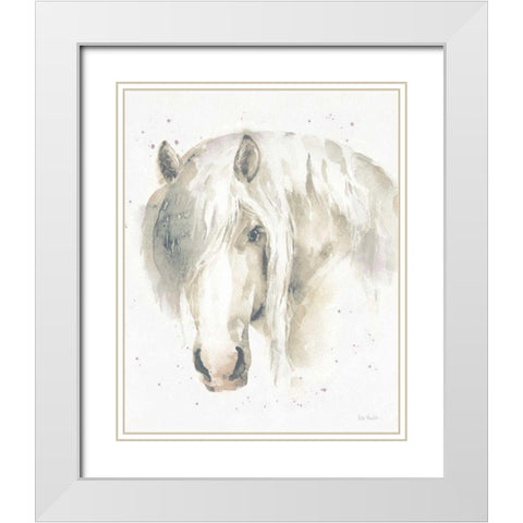 Farm Friends VI v2 Neutral White Modern Wood Framed Art Print with Double Matting by Audit, Lisa