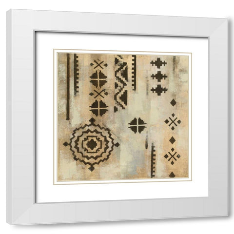 Scandanavian Mood IV White Modern Wood Framed Art Print with Double Matting by Vassileva, Silvia