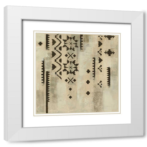 Scandanavian Mood V White Modern Wood Framed Art Print with Double Matting by Vassileva, Silvia