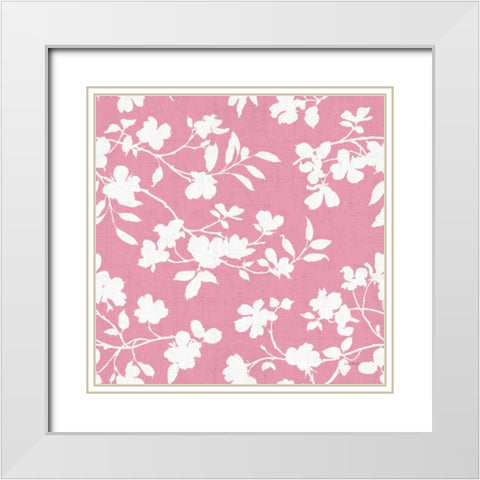 Dogwood Garden Step 05B White Modern Wood Framed Art Print with Double Matting by Audit, Lisa