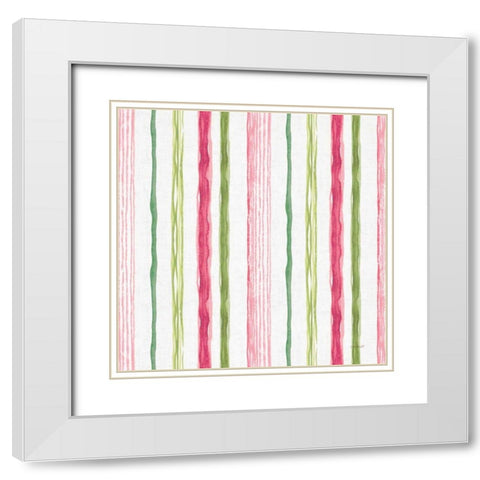 Dogwood Garden Step 08 White Modern Wood Framed Art Print with Double Matting by Audit, Lisa