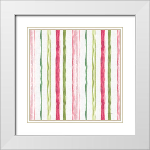 Dogwood Garden Step 08 White Modern Wood Framed Art Print with Double Matting by Audit, Lisa