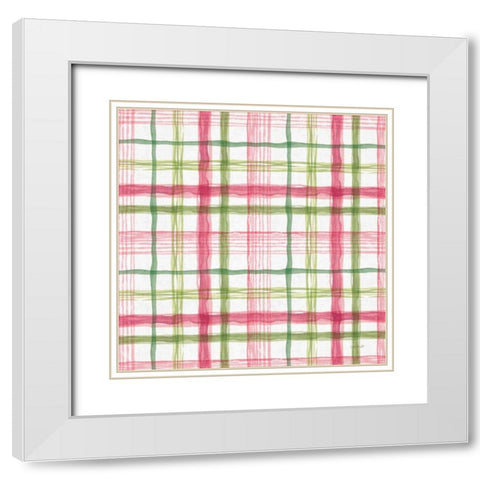 Dogwood Garden Step 09 White Modern Wood Framed Art Print with Double Matting by Audit, Lisa