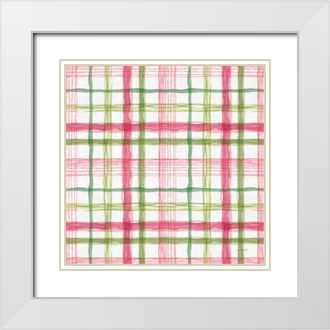 Dogwood Garden Step 09 White Modern Wood Framed Art Print with Double Matting by Audit, Lisa