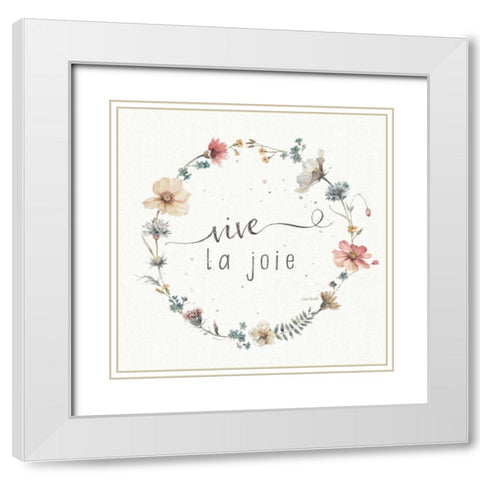 A Country Weekend XX French White Modern Wood Framed Art Print with Double Matting by Audit, Lisa