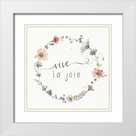 A Country Weekend XX French White Modern Wood Framed Art Print with Double Matting by Audit, Lisa