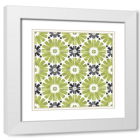 Mixed Greens Step 21A Black White Modern Wood Framed Art Print with Double Matting by Audit, Lisa
