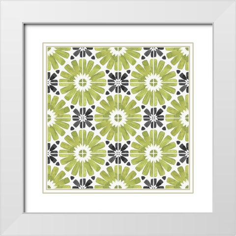 Mixed Greens Step 21A Black White Modern Wood Framed Art Print with Double Matting by Audit, Lisa