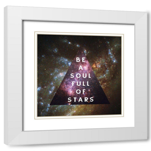Out of this World III White Modern Wood Framed Art Print with Double Matting by Wild Apple Portfolio