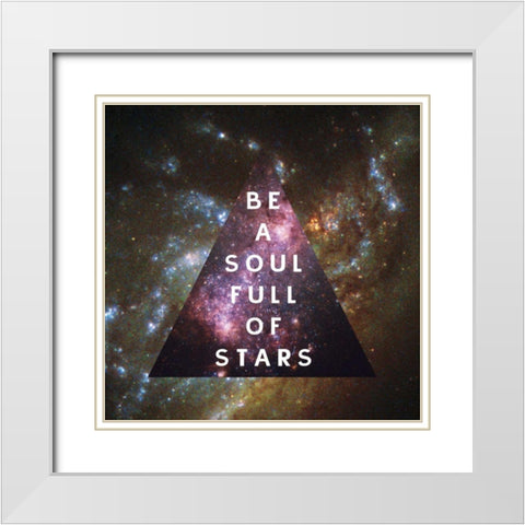 Out of this World III White Modern Wood Framed Art Print with Double Matting by Wild Apple Portfolio