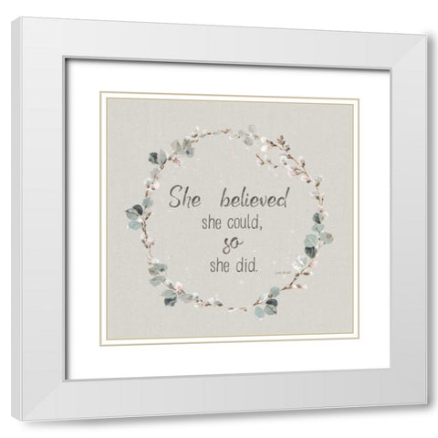 Country Weekend XXVI v2 White Modern Wood Framed Art Print with Double Matting by Audit, Lisa