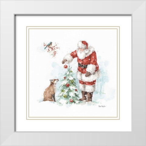 Magical Holidays V White Modern Wood Framed Art Print with Double Matting by Audit, Lisa
