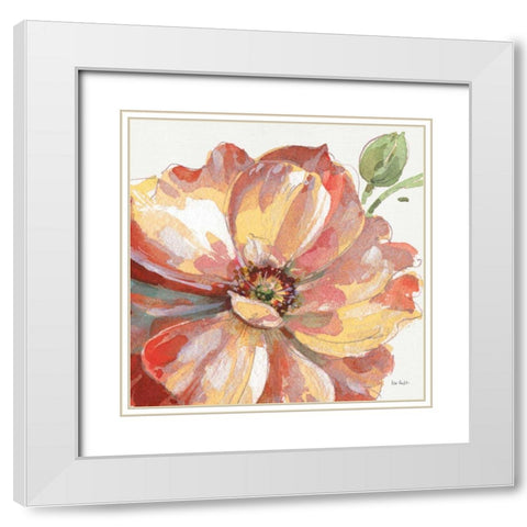 Fall Meadow VI White Modern Wood Framed Art Print with Double Matting by Audit, Lisa