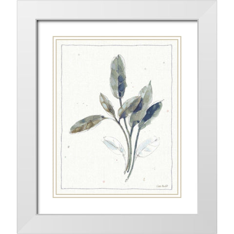 A Country Weekend IV with Navy White Modern Wood Framed Art Print with Double Matting by Audit, Lisa