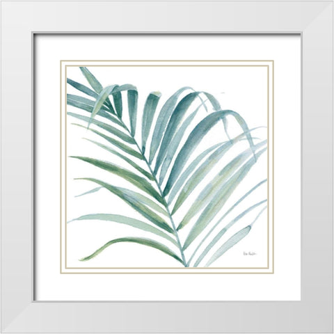Tropical Blush V BG White Modern Wood Framed Art Print with Double Matting by Audit, Lisa