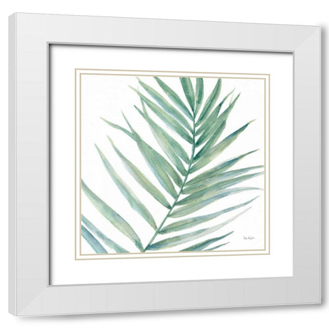 Tropical Blush IX BG White Modern Wood Framed Art Print with Double Matting by Audit, Lisa