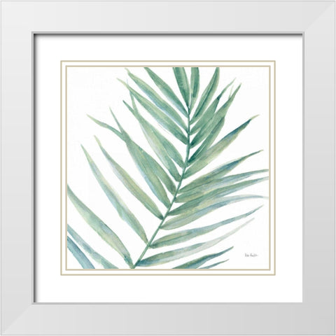 Tropical Blush IX BG White Modern Wood Framed Art Print with Double Matting by Audit, Lisa