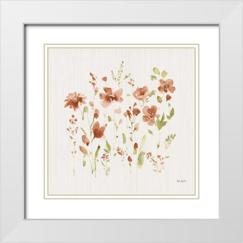 Time to Share VIII Spice White Modern Wood Framed Art Print with Double Matting by Audit, Lisa