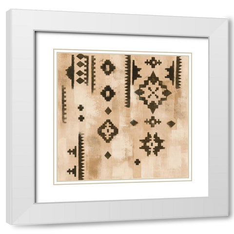 Scandanavian Mood III Clay White Modern Wood Framed Art Print with Double Matting by Vassileva, Silvia