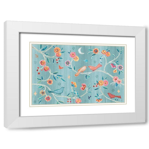 My Bohemian Life II Color White Modern Wood Framed Art Print with Double Matting by Brissonnet, Daphne