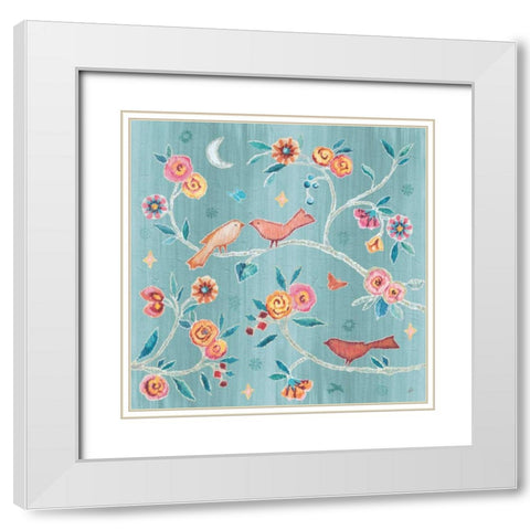 My Bohemian Life IV Color White Modern Wood Framed Art Print with Double Matting by Brissonnet, Daphne