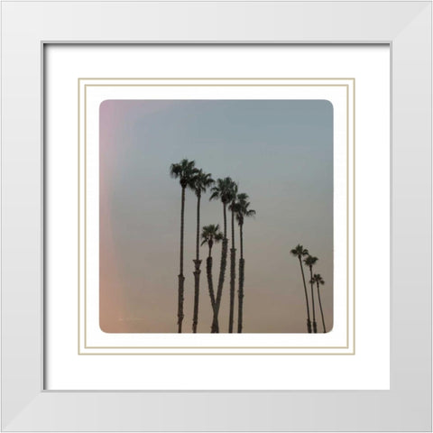 California Dreams II White Modern Wood Framed Art Print with Double Matting by Eichman, Andre