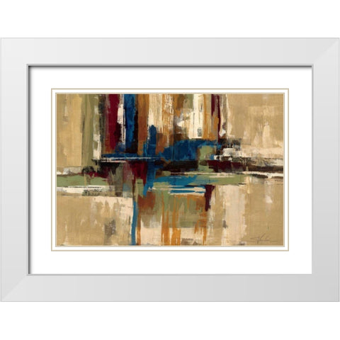 Eucalyptus Bark White Modern Wood Framed Art Print with Double Matting by Vassileva, Silvia