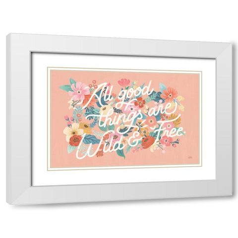 Under the Sea VI White Modern Wood Framed Art Print with Double Matting by Marshall, Laura