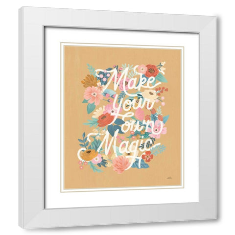 Under the Sea VII White Modern Wood Framed Art Print with Double Matting by Marshall, Laura
