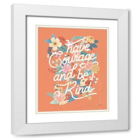 Under the Sea VIII White Modern Wood Framed Art Print with Double Matting by Marshall, Laura