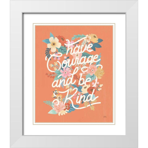 Under the Sea VIII White Modern Wood Framed Art Print with Double Matting by Marshall, Laura