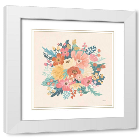 Under the Sea X White Modern Wood Framed Art Print with Double Matting by Marshall, Laura