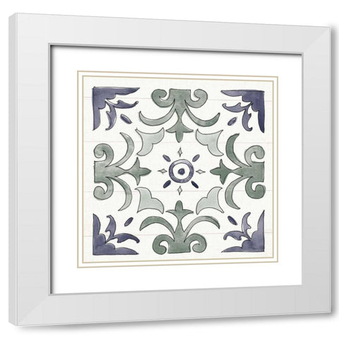 Country Love VIII Dark White Modern Wood Framed Art Print with Double Matting by Tavoletti, Anne