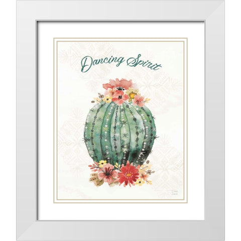 Sweet Southwest XIII White Modern Wood Framed Art Print with Double Matting by June, Dina