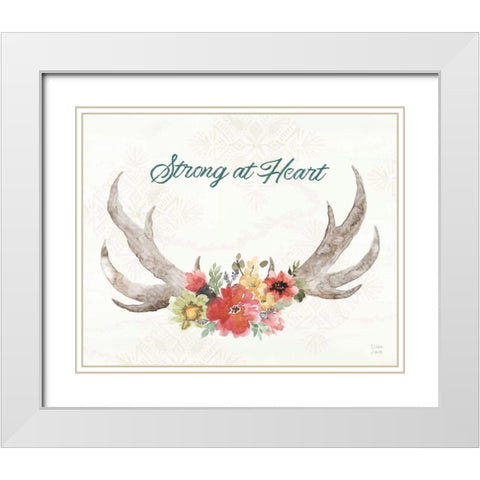 Sweet Southwest XVIII White Modern Wood Framed Art Print with Double Matting by June, Dina