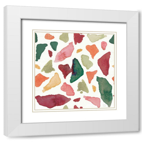 Sweet Southwest Pattern IV White Modern Wood Framed Art Print with Double Matting by June, Dina