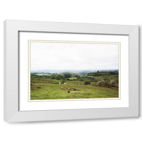 Lake District I White Modern Wood Framed Art Print with Double Matting by Marshall, Laura