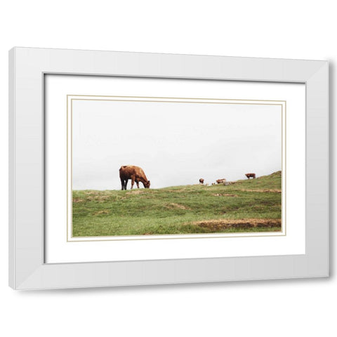 Lake District II White Modern Wood Framed Art Print with Double Matting by Marshall, Laura