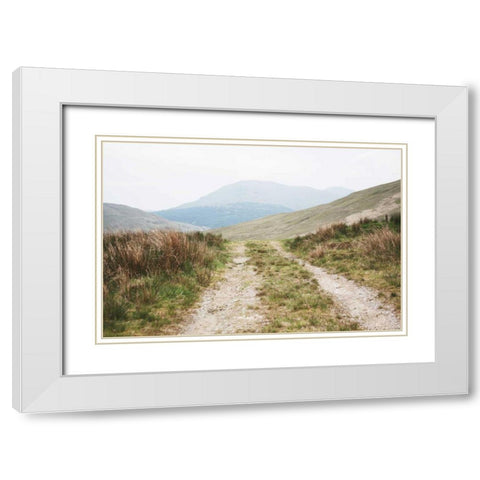 Scottish Highlands I White Modern Wood Framed Art Print with Double Matting by Marshall, Laura