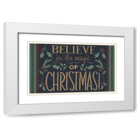 Wonderful Time VI White Modern Wood Framed Art Print with Double Matting by Tavoletti, Anne